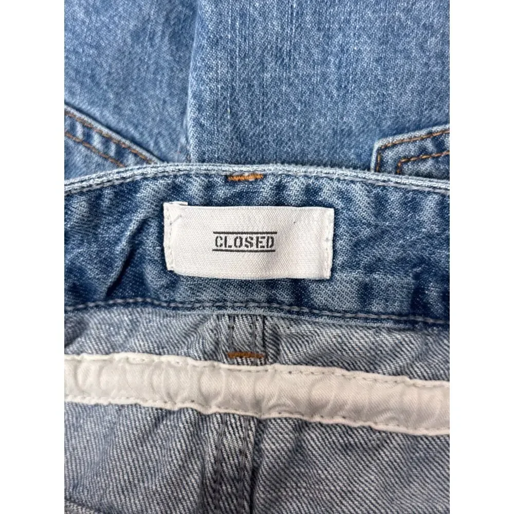 Closed Denim Jeans 26 Womens Lexi High Rise Straight Fit Tie Waist